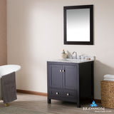 Dubai 30" Vanity Set with Mirror