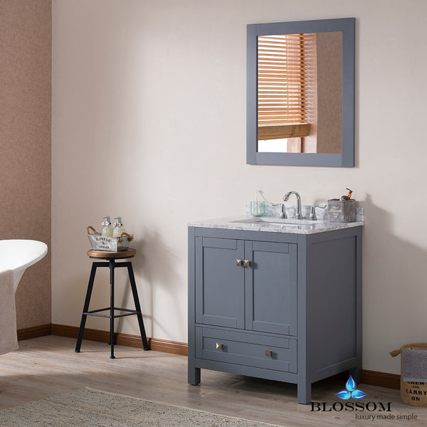 Dubai 30" Vanity Set with Mirror