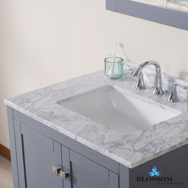 Dubai 30" Vanity Set with Mirror