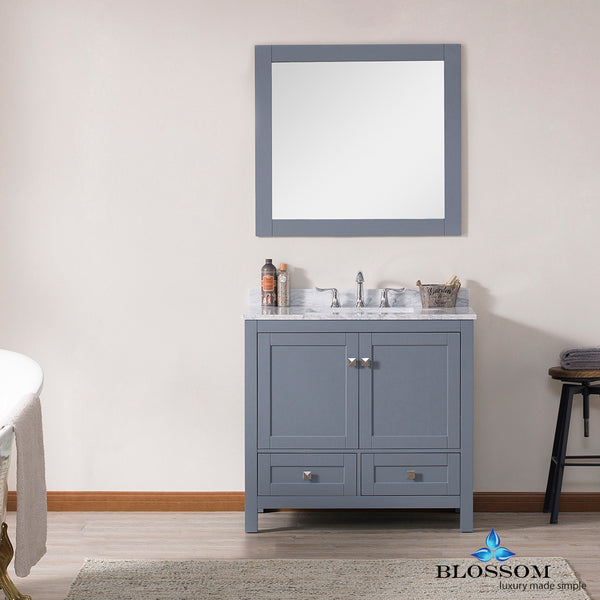 Dubai 36" Vanity Set with Mirror