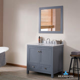 Dubai 36" Vanity Set with Mirror
