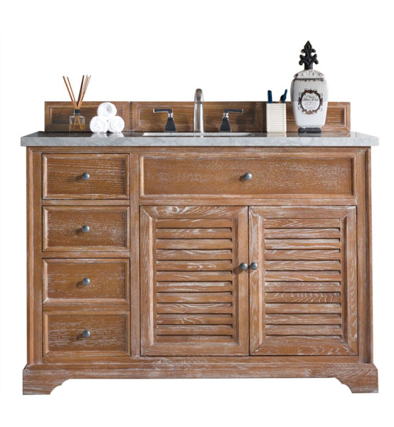 Savannah 48" Single Vanity Cabinet, Driftwood