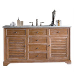 Savannah 60" Single Vanity Cabinet, Driftwood