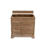 Savannah 36" Single Vanity Cabinet, Driftwood