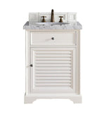 Savannah 26" Single Vanity Cabinet, Cottage White