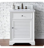 Savannah 26" Single Vanity Cabinet, Cottage White