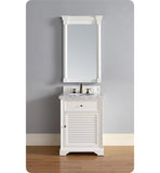 Savannah 26" Single Vanity Cabinet, Cottage White