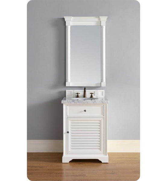 Savannah 26" Single Vanity Cabinet, Cottage White