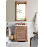 Savannah 26" Single Vanity Cabinet, Driftwood