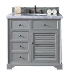 Savannah 36" Single Vanity Cabinet, Urban Gray