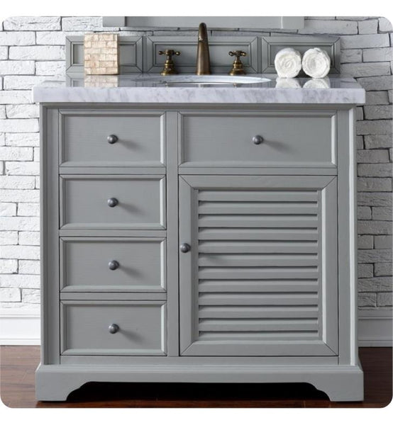 Savannah 36" Single Vanity Cabinet, Urban Gray
