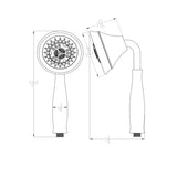 Dawn? Multifunction Handshower, Chrome