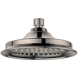 Dawn? Single Function 7" Round Rain Showerhead, Brushed Nickel