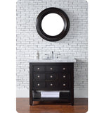 Vancouver 36"  Vanity w/Drawers, Cerused Espresso Oak
