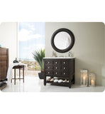 Victoria 33" Single Vanity, Vanilla Oak w/ Snow White Quartz Top
