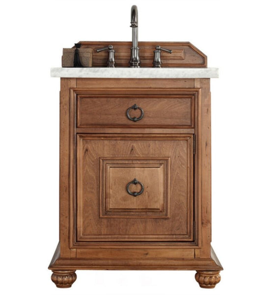 Mykonos 26" Single Vanity Cabinet, Cinnamon