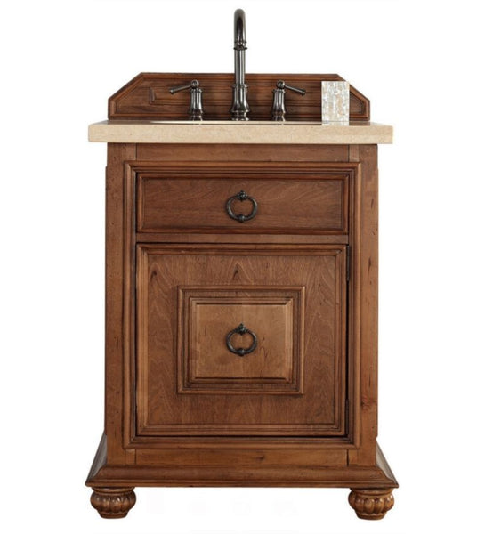 Mykonos 26" Single Vanity Cabinet, Cinnamon