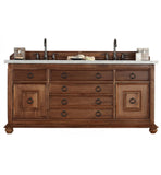 Mykonos 72" Double Vanity Cabinet, Cinnamon