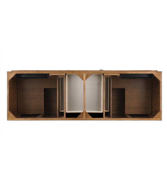 Mykonos 72" Double Vanity Cabinet, Cinnamon