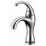 Dawn? Single-lever lavatory faucet, Chrome (Standard pull-up drain with lift rod D90 0010C included)