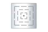 Dawn? Single Function Square Rain Showerhead, Chrome