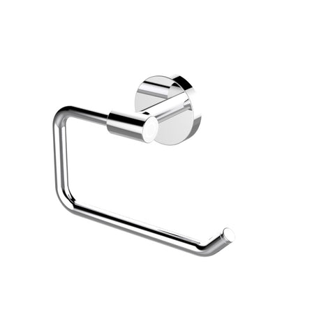 Eviva Round Holdy Toilet Paper Or Towel Holder (Brushed Nickel) Bathroom Accessories