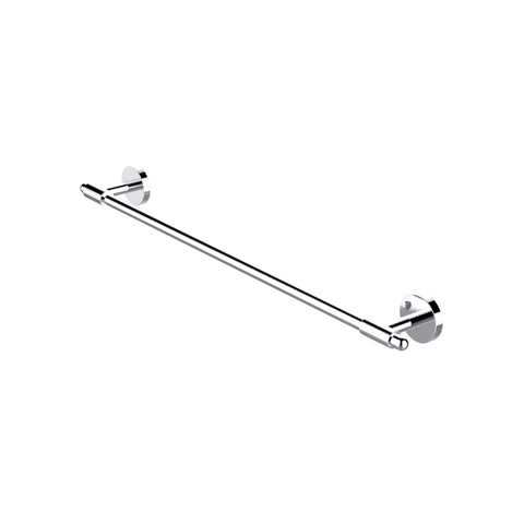 Eviva Bullet Towel Bar Round Design (Brushed Nickel) Bathroom Accessories