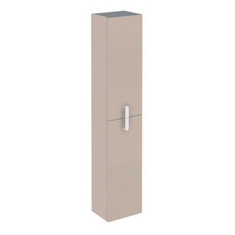 Eviva Cali 12" Brown Modern Bathroom Linen Side Cabinet