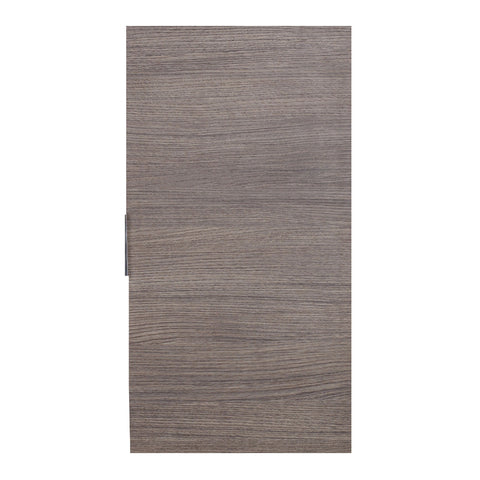 Eviva Cup 13" Medium Oak Modern Wall Mount Side Cabinet Storage