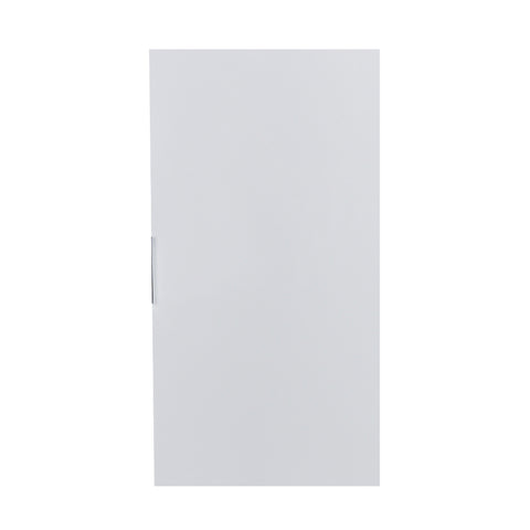 Eviva Cup 13" White Modern Wall Mount Side Cabinet Storage