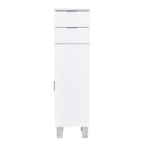 Eviva Geminis 14 inch White Free-Standing Side Cabinet