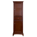 Eviva Elite Stamford? 24" Brown Solid Wood Side/Linen Bathroom Cabinet