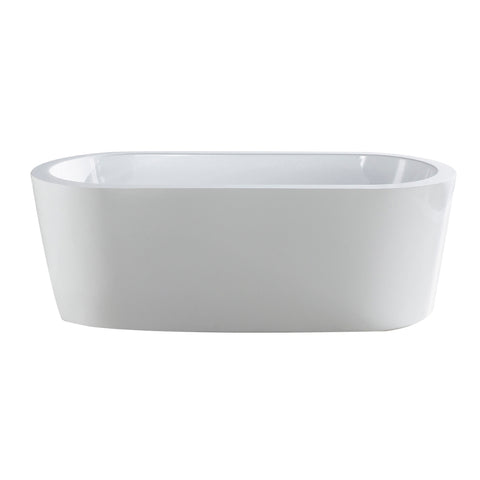 Eviva Ramo Free Standing 60" Acrylic Bathtub