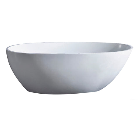 Eviva Sarah Free Standing 60" Acrylic Bathtub