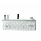 Eviva Venice 32" White Modern Luxury Bathroom Vanity with white accrylic integrated sink.