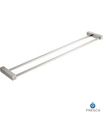 Fresca Ottimo 25" Double Towel Bar - Brushed Nickel