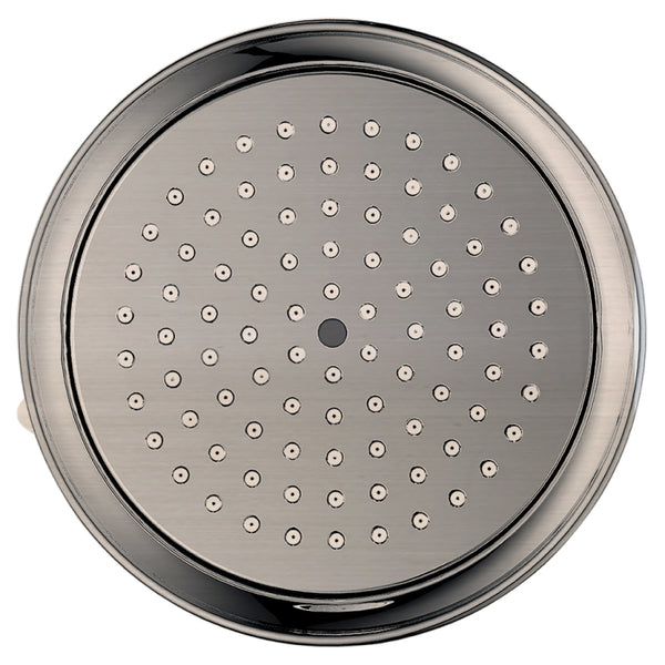 Dawn? Single Function 7" Round Rain Showerhead, Brushed Nickel
