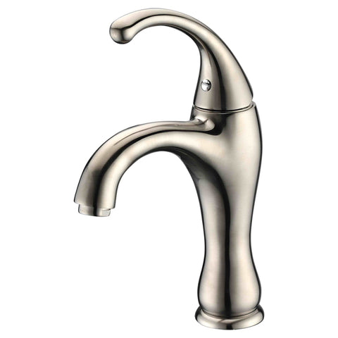 Dawn? Single-lever lavatory faucet, Brushed Nickel (Standard pull-up drain with lift rod D90 0010BN included)