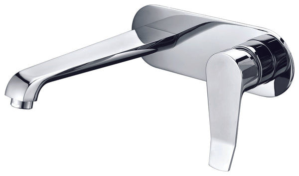 Dawn? Wall Mounted Single-lever Concealed Washbasin Mixer, Chrome