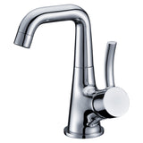 Dawn? Single-lever lavatory faucet, Chrome (Standard pull-up drain with lift rod D90 0010C included)
