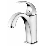 Dawn? Single-lever lavatory faucet, Chrome (Standard pull-up drain with lift rod D90 0010C included)