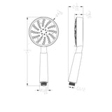 Dawn? Multifunction Handshower, Brushed Nickel