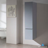 Monaco 15" Wall Mount Linen Cabinet