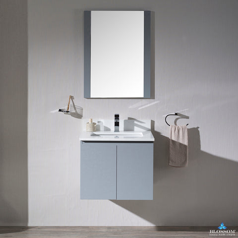 Monaco 24" Vanity - Metal Grey