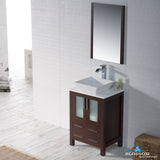 Sydney 24" Vanity Set with Vessel Sink and Mirror