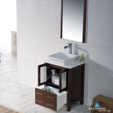 Sydney 24" Vanity Set with Vessel Sink and Mirror