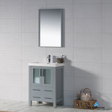 Sydney 24" Vanity Set with Acrylic Top and Mirror