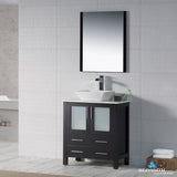 Sydney 30" Vanity Set with Vessel Sink and Mirror