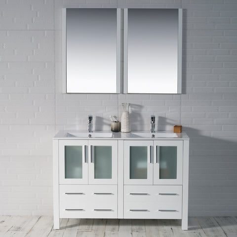 Sydney 48" Vanity - Glossy White