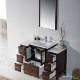 Sydney 48" Vanity Set with Double Side Cabinets